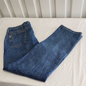 Cinch Men's Blue Jeans Green Label Relaxed Fit Size 42x34 Tapered Leg